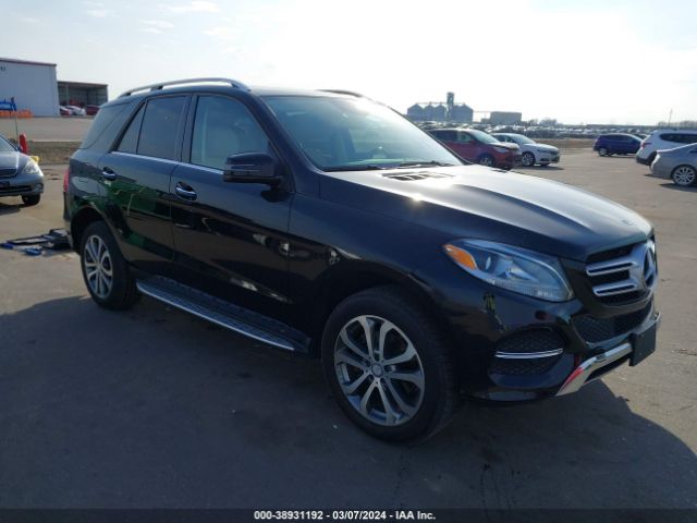 MERCEDES-BENZ GLE 350 2016 4jgda5hb3ga722256