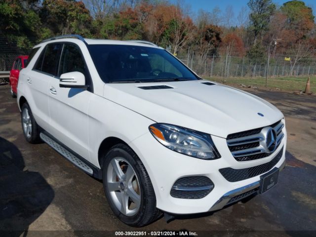 MERCEDES-BENZ GLE 350 2016 4jgda5hb3ga791111