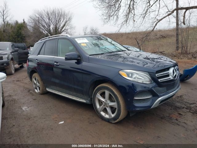 MERCEDES-BENZ GLE 350 2017 4jgda5hb3ha918456