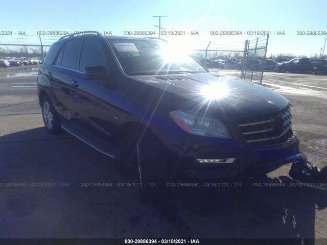 MERCEDES-BENZ M-CLASS 2012 4jgda5hb4ca009537