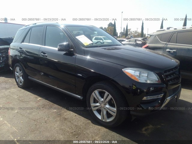 MERCEDES-BENZ M-CLASS 2012 4jgda5hb4ca011109