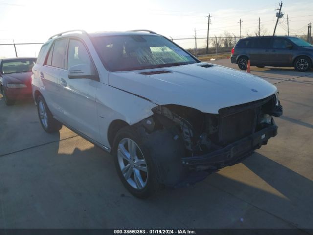 MERCEDES-BENZ ML 350 2012 4jgda5hb4ca026239