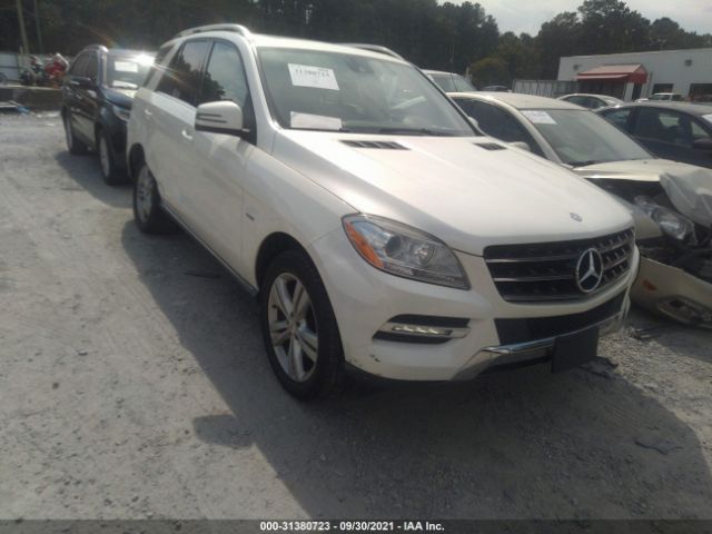 MERCEDES-BENZ M-CLASS 2012 4jgda5hb4ca040030