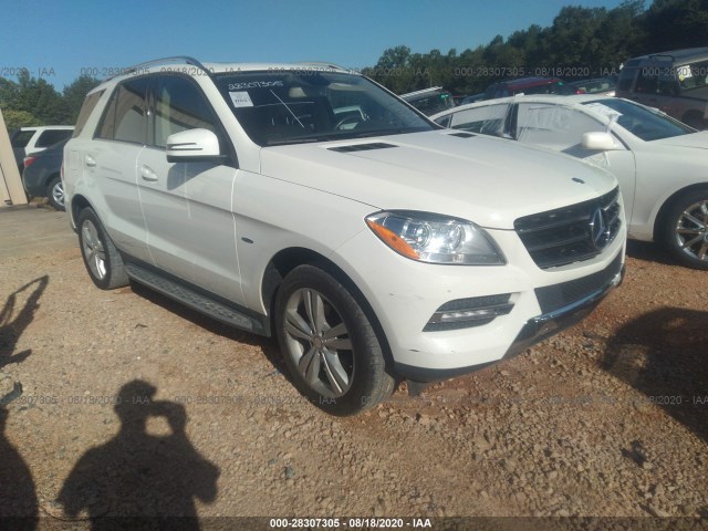 MERCEDES-BENZ M-CLASS 2012 4jgda5hb4ca040402