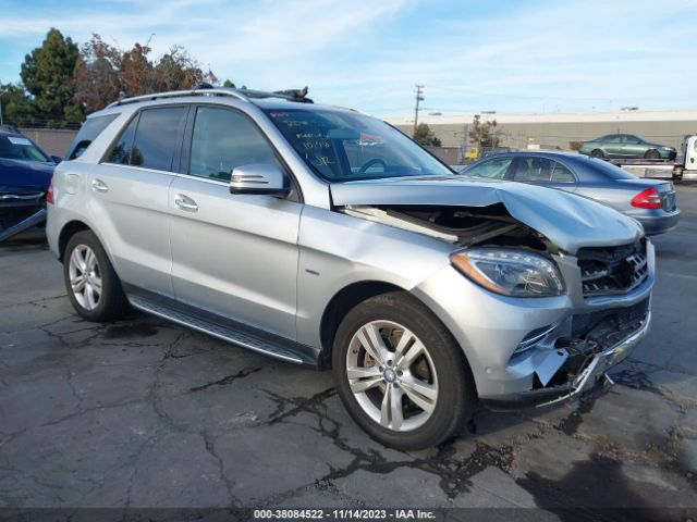 MERCEDES-BENZ ML 350 2012 4jgda5hb4ca044031