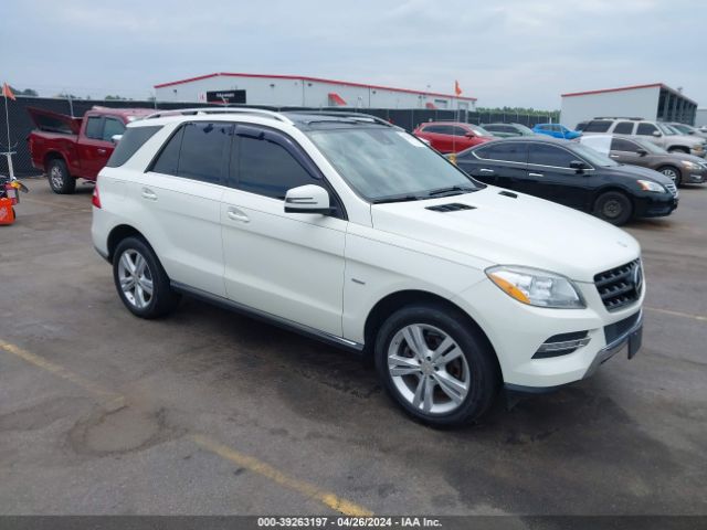 MERCEDES-BENZ ML 2012 4jgda5hb4ca058544