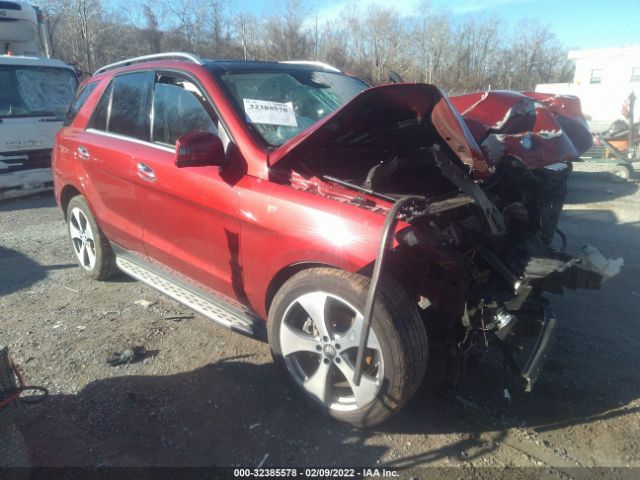 MERCEDES-BENZ GLE 2016 4jgda5hb4ga632016