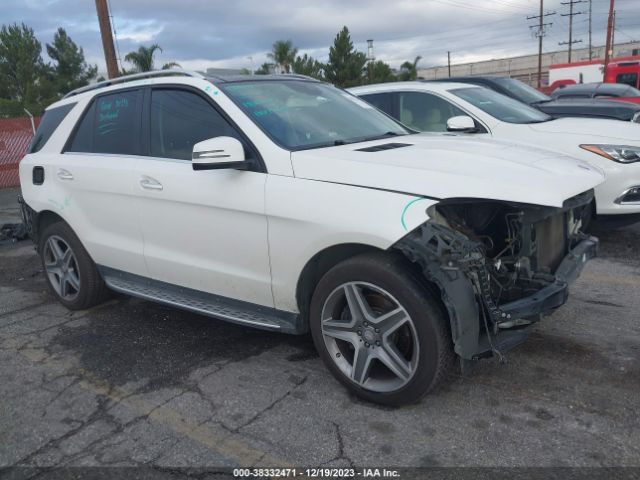 MERCEDES-BENZ GLE 2016 4jgda5hb4ga642318