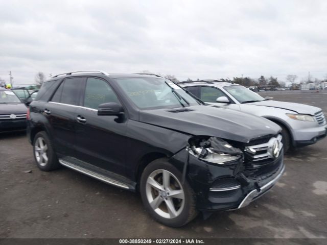 MERCEDES-BENZ GLE 350 2016 4jgda5hb4ga795314