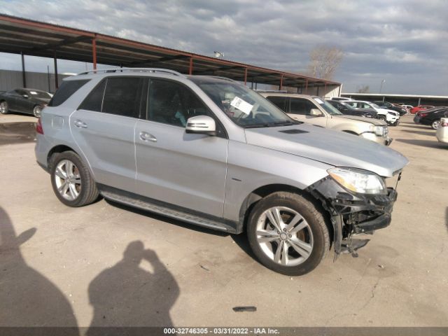 MERCEDES-BENZ M-CLASS 2012 4jgda5hb5ca018666