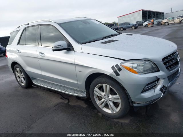 MERCEDES-BENZ ML 350 2012 4jgda5hb5ca034673