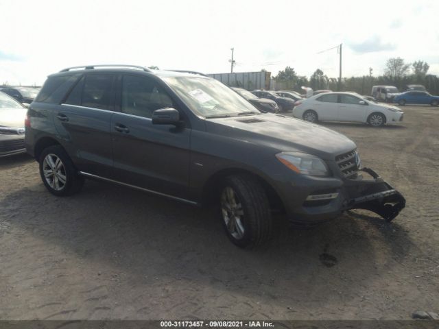 MERCEDES-BENZ ML 350 2012 4jgda5hb5ca035872