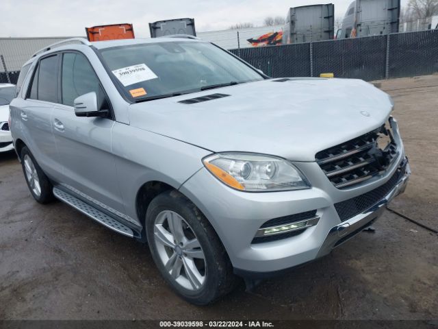 MERCEDES-BENZ ML 350 2014 4jgda5hb5ea409187