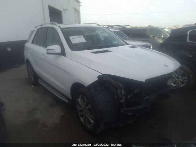 MERCEDES-BENZ GLE 2016 4jgda5hb5ga666501