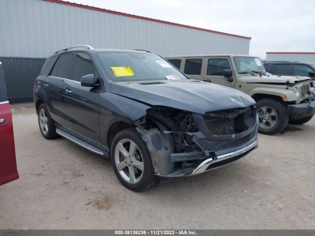 MERCEDES-BENZ GLE 350 2016 4jgda5hb5ga754335