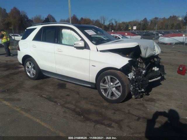 MERCEDES-BENZ M-CLASS 2012 4jgda5hb6ca003321