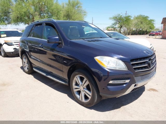 MERCEDES-BENZ ML 350 2012 4jgda5hb6ca025898