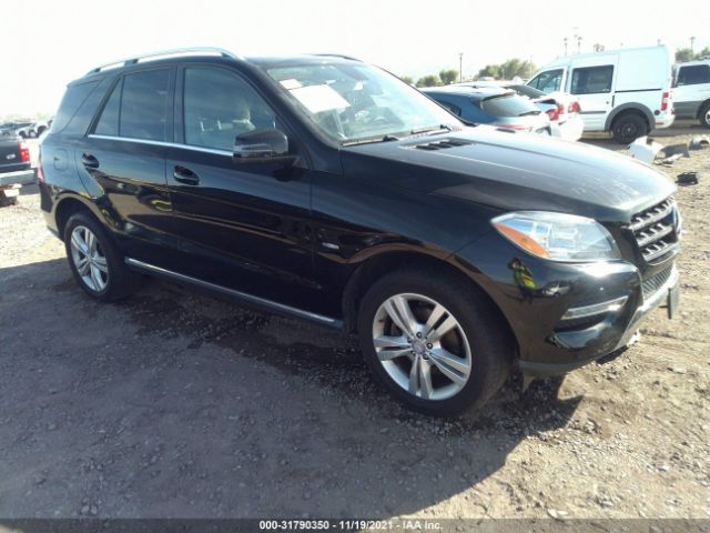 MERCEDES-BENZ M-CLASS 2012 4jgda5hb6ca027361