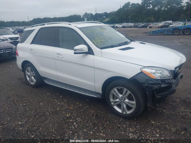 MERCEDES-BENZ ML-CLASS 2015 4jgda5hb6fa487544