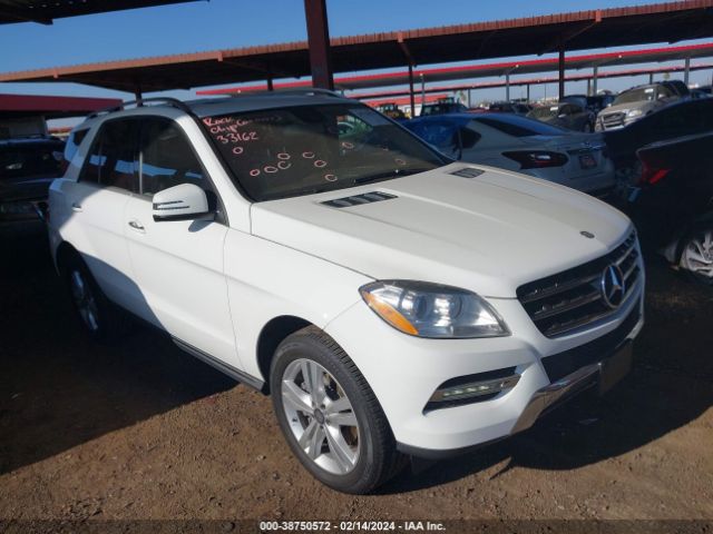 MERCEDES-BENZ ML 350 2015 4jgda5hb6fa557950