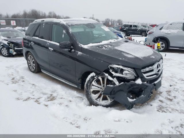 MERCEDES-BENZ GLE 350 2016 4jgda5hb6ga635399