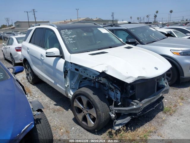 MERCEDES-BENZ GLE 350 2017 4jgda5hb6ha839413