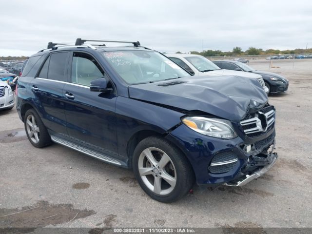 MERCEDES-BENZ GLE 350 2017 4jgda5hb6ha904082