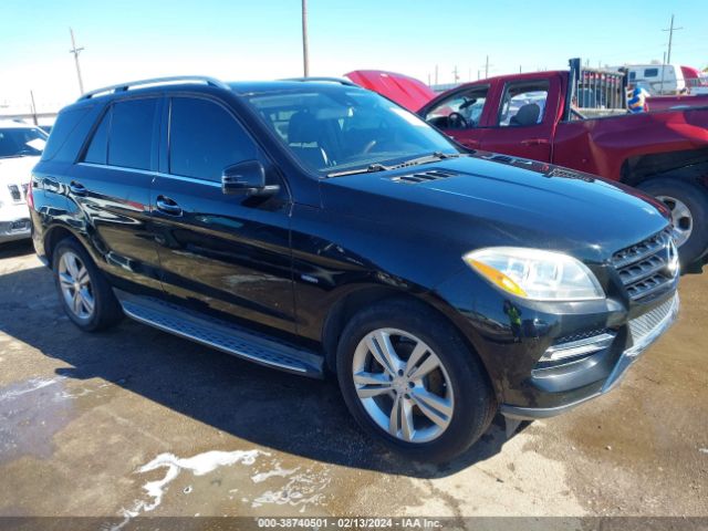 MERCEDES-BENZ ML 350 2012 4jgda5hb7ca043990