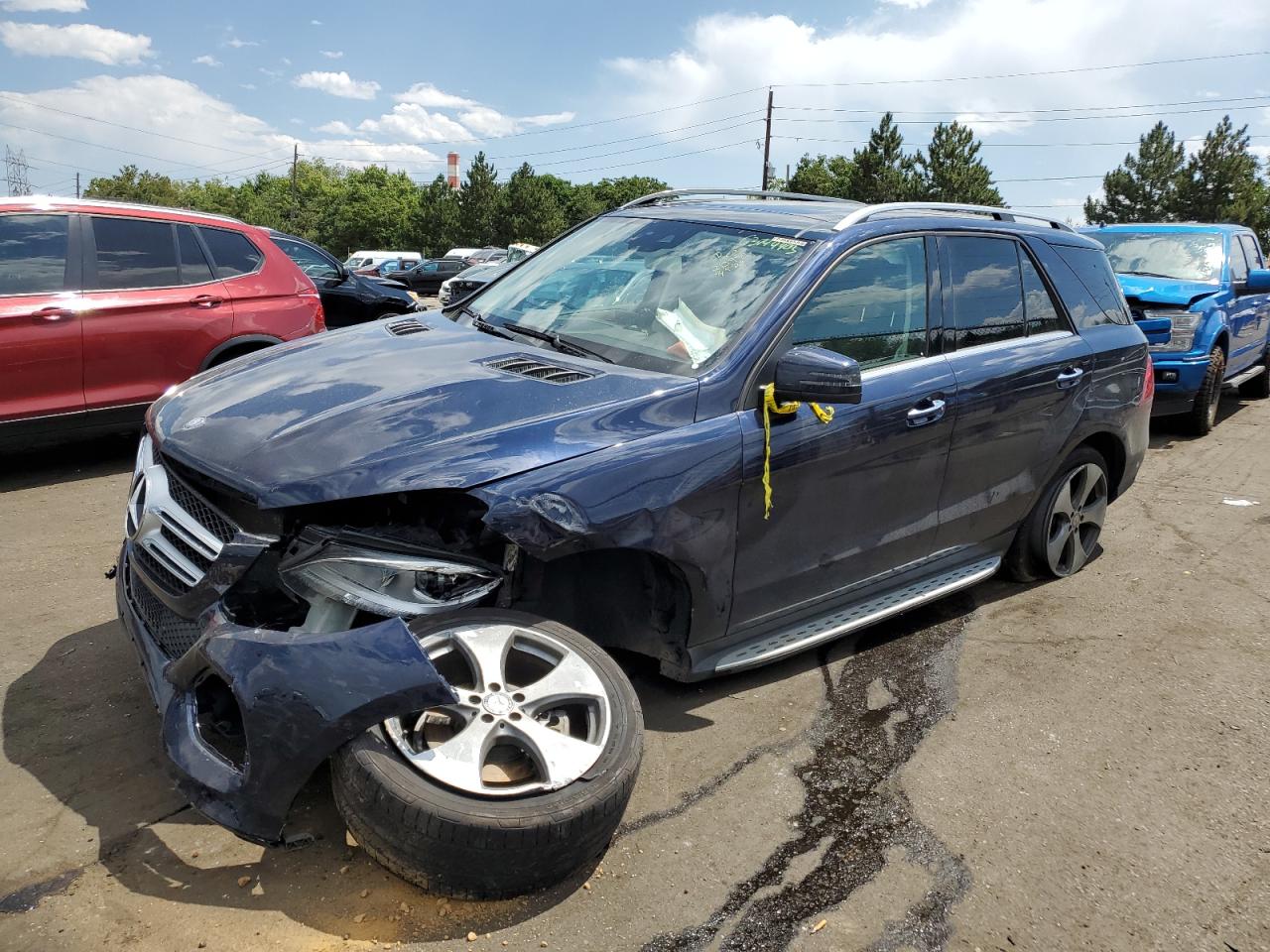 MERCEDES-BENZ GLE 2016 4jgda5hb7ga632804