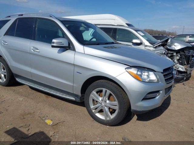 MERCEDES-BENZ ML 350 2012 4jgda5hb8ca024543