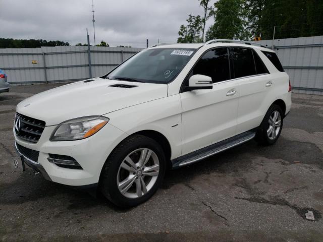 MERCEDES-BENZ ML 350 4MA 2012 4jgda5hb8ca073046