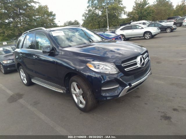 MERCEDES-BENZ GLE 2016 4jgda5hb8ga682305