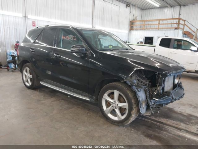 MERCEDES-BENZ GLE-CLASS 2016 4jgda5hb8ga704240