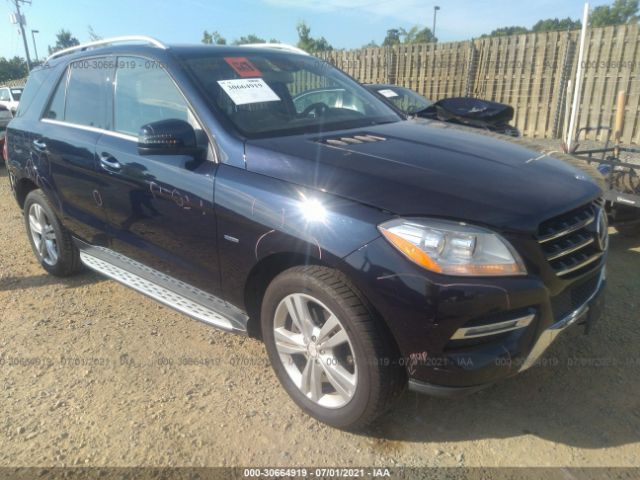 MERCEDES-BENZ M-CLASS 2012 4jgda5hb9ca016158