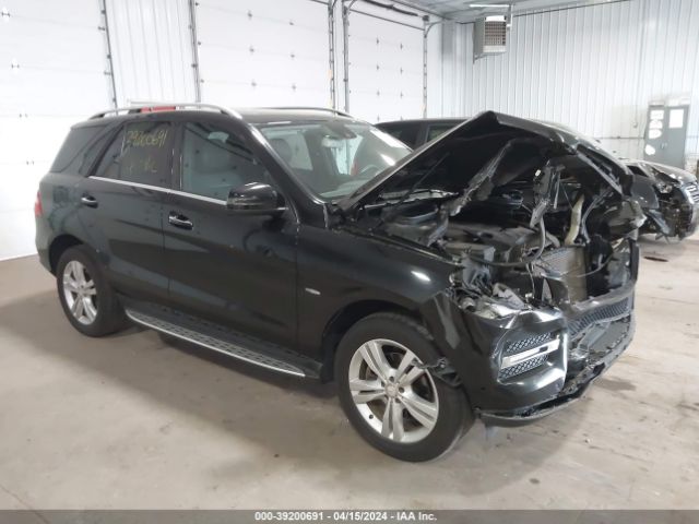 MERCEDES-BENZ ML 350 2012 4jgda5hb9ca030545