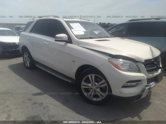 MERCEDES-BENZ M-CLASS 2012 4jgda5hb9ca069278