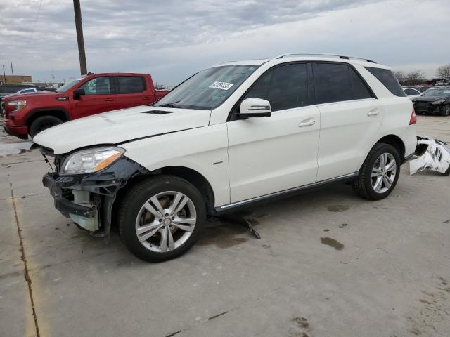 MERCEDES-BENZ ML 350 4MA 2012 4jgda5hb9ca088302