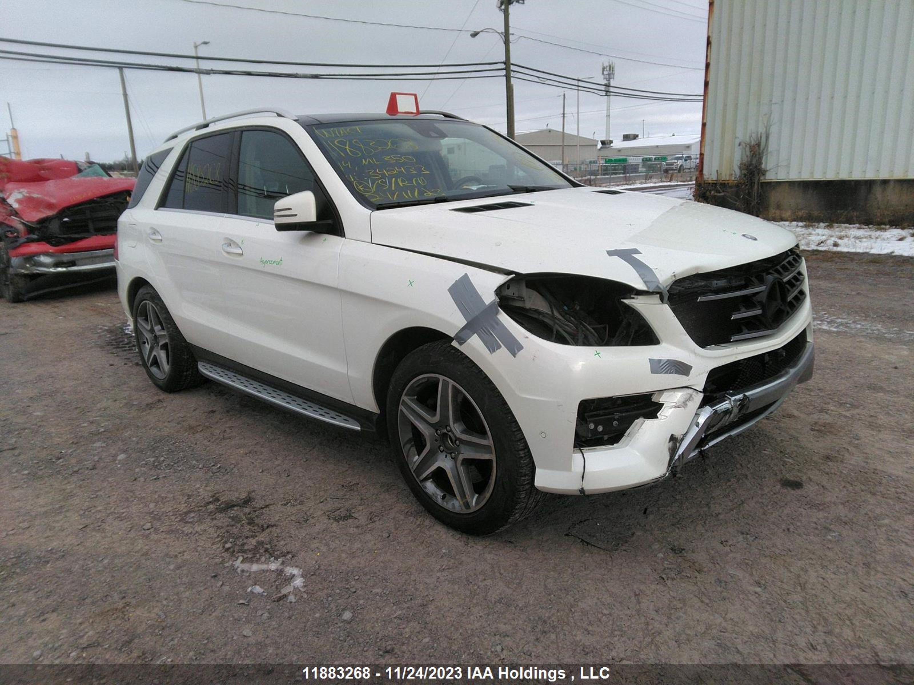 MERCEDES-BENZ M-KLASSE 2014 4jgda5hb9ea342433