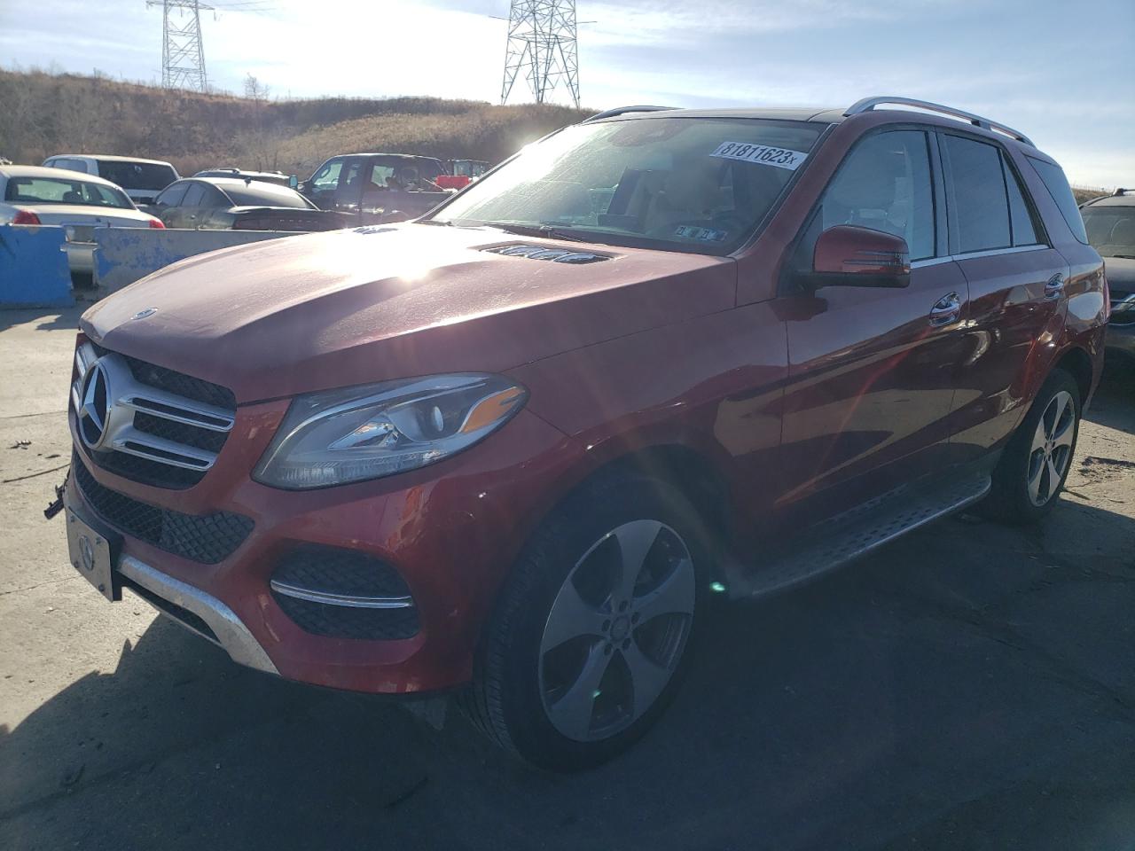 MERCEDES-BENZ GLE 2016 4jgda5hb9ga695726