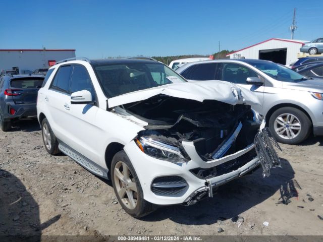 MERCEDES-BENZ GLE 350 2018 4jgda5hb9jb036336