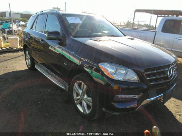 MERCEDES-BENZ M-CLASS 2012 4jgda5hbxca024270