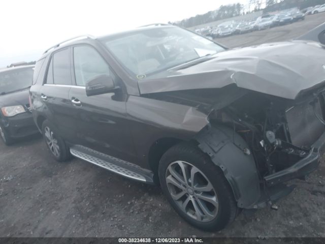 MERCEDES-BENZ GLE 350 2016 4jgda5hbxga645496