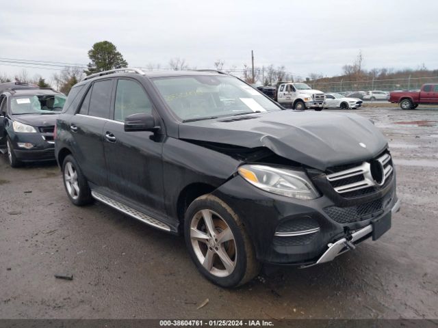 MERCEDES-BENZ GLE 350 2016 4jgda5hbxga669250