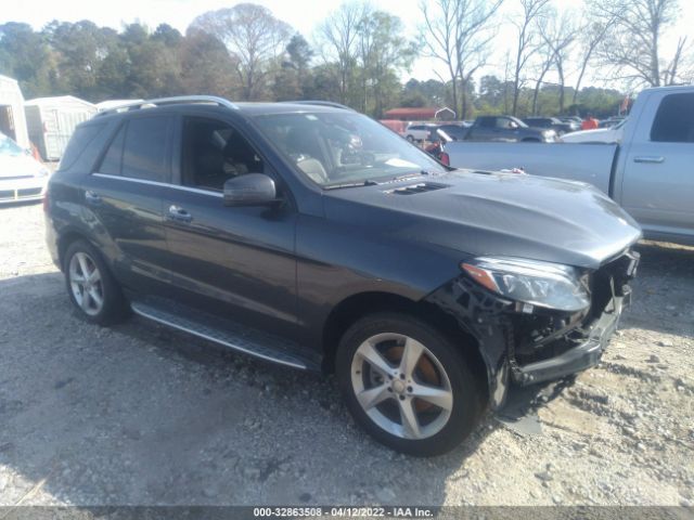 MERCEDES-BENZ GLE 2016 4jgda5hbxga692575