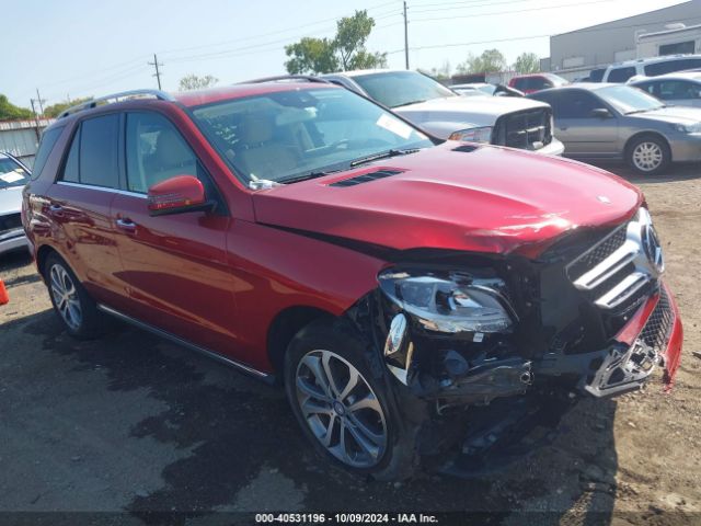 MERCEDES-BENZ GLE-CLASS 2017 4jgda5hbxha849846