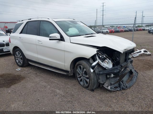 MERCEDES-BENZ GLE 2017 4jgda5hbxha912217