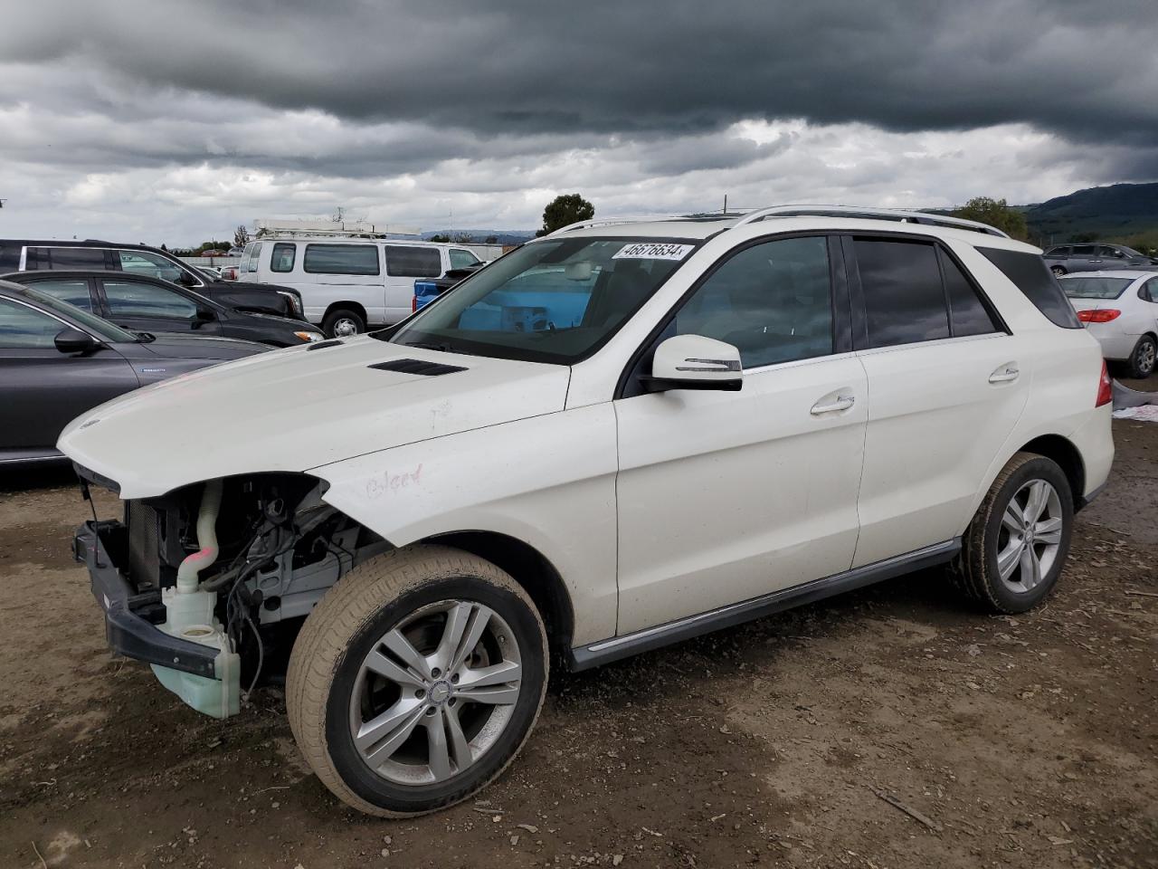 MERCEDES-BENZ M-KLASSE 2013 4jgda5jb0da242598