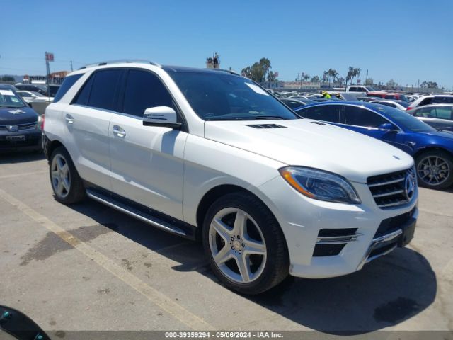 MERCEDES-BENZ ML 350 2014 4jgda5jb0ea419099