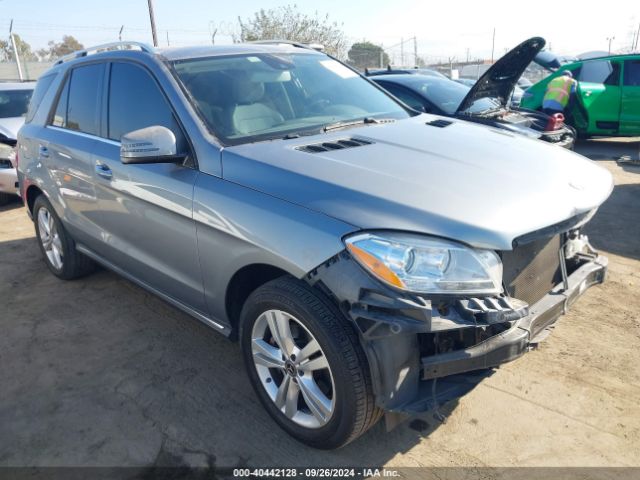 MERCEDES-BENZ ML-CLASS 2015 4jgda5jb1fa571555