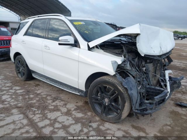 MERCEDES-BENZ ML-CLASS 2015 4jgda5jb1fa572592